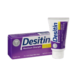 Diaper Rash Treatment Desitin® 2 oz. Tube Unscented Paste
