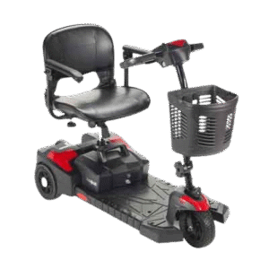 3 Wheel Electric Scooter Spitfire Scout DLX 3 300 lbs. Weight (Interchangeable)