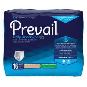 Prevail Maximum Absorbency Incontinence Underwear for Men