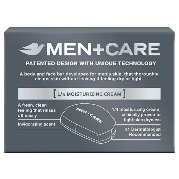Soap Dove® Men+Care Bar 3.75 oz. Individually Wrapped Extra Fresh Scent - Image 2