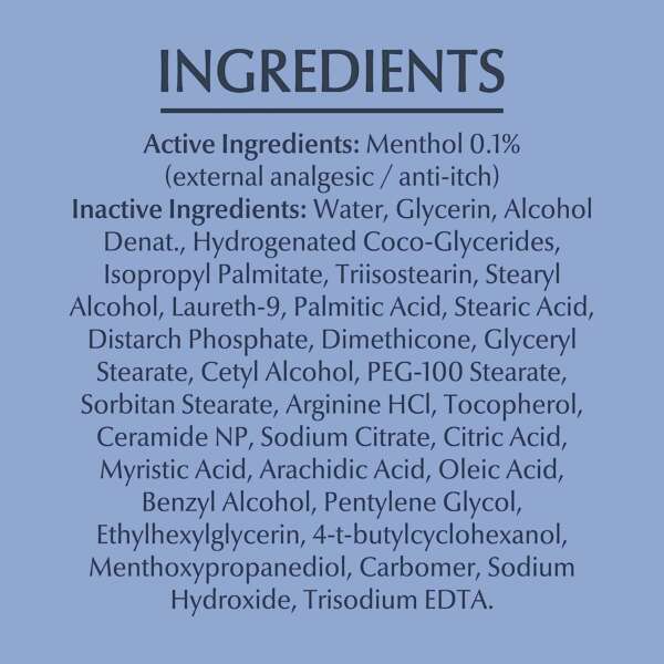 Hand and Body Moisturizer Eucerin® Itch Relief Intensive Calming Lotion 8.4 oz. Bottle Unscented Lotion - Image 3