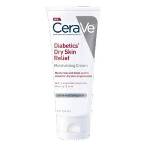 Hand and Body Moisturizer CeraVe® Diabetics’ Dry Skin Relief 8 oz. Tube Unscented Cream