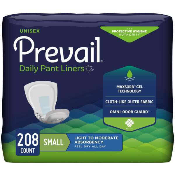 Prevail Incontinence Unisex Pant Liners, Disposable Adult Pant Liner for Men& Women - Image 2