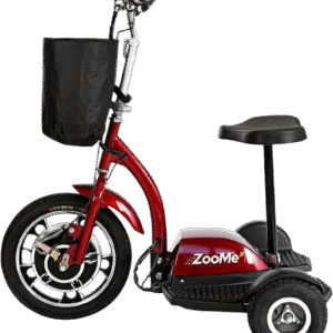3 Wheel Electric Scooter ZooMe 300 lbs. Weight Capacity