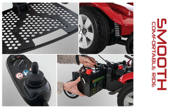 Power Wheelchair Jazzy Select® 300 lbs. Weight Capacity - Image 3
